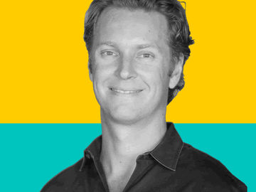 In the green room at Phocuswright with... Sam Shank