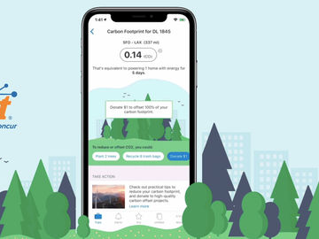 tripit carbon offsetting